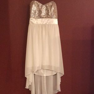 Juniors high low dress